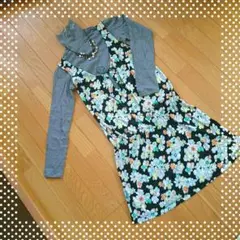 ❀タートルネックカットソー&ワンピースset❀