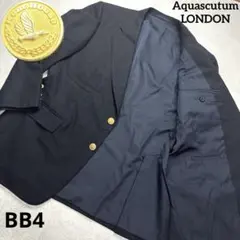 Aquascutum アクアスキュータム日本製 金ボタン 紺ブレ ブレザー M