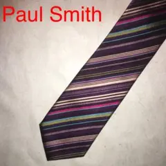 Paul Smith  ポールスミス マルチ カラー ストライプ ネクタイ