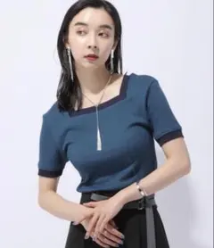 HARE 2WAYスクエアネックハイショクTシャツのサムネイル