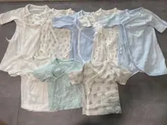 ベビー長肌着•短肌着 8点セット