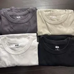 ユニクロU クルーネックT XLサイズ　4枚セット