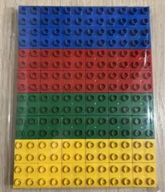 LEGO 正規品　レゴデュプロ 基本ブロック　まとめ売り　4色　2×2