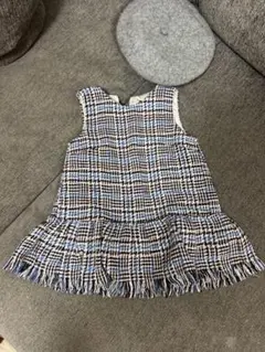 Bebe 90cm ツイードワンピース
