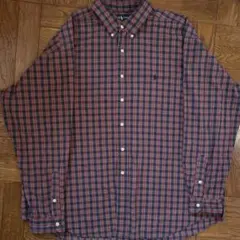 Ralph Lauren ラルフローレン 赤 チェック シャツ 長袖　XXL