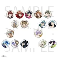 桃源暗鬼 アニメイト 丸型 ハート缶バッジ box 一ノ瀬 無陀野 等々力