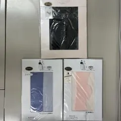 ストッキングセット（ブラック・ソフトラベンダー・パステルピンク）