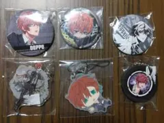 ヒプノシスマイク　観音坂独歩　6点セット　まとめ売り　バッジチャームキーホルダー