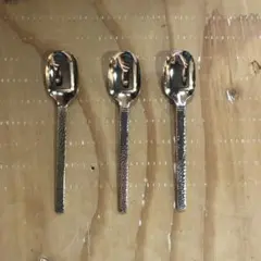 【送料無料】スプーン　3本セット　ゴールドカラー