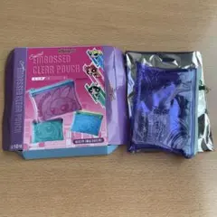 パワーパフ ガールズ シークレットエンボスクリアポーチ　モジョジョジョ