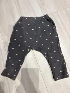 GU ハート柄 パンツ 80cm 〖即購入大歓迎〗