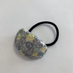 ミナペルホネン　ヘアゴム　handmade skyful ライトベージュ