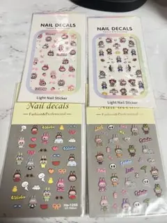 ゆ*こ様 ラブブ ネイルシール 8枚セット