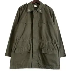 【イタリア軍】90s フィールドジャケット ハーフコート 50R ミリタリー