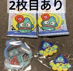 サンリオ　ハンギョドン　セット　キーホルダー　缶バッジ