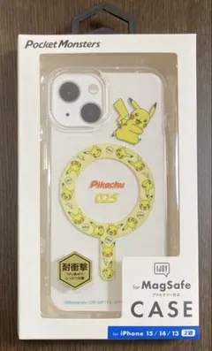 サンクレスト MagSafe対応 ピカチュウ iPhone15/14/13