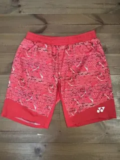 ヨネックス YONEX ハーフパンツ リンダン リー・チョンウェイ モデル 赤