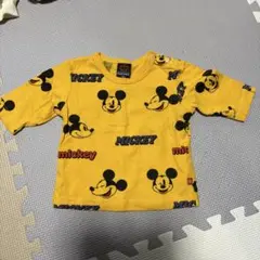 BABY DOLL ミッキー 7分袖Tシャツ 80