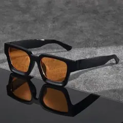 サングラス ストリート ワイルド ファッション ブラック シンプル 