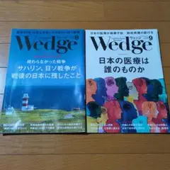Wedge　vol.37 No.8・9