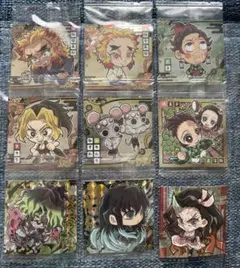 鬼滅の刃 チビキャラ ステッカー 9枚セット