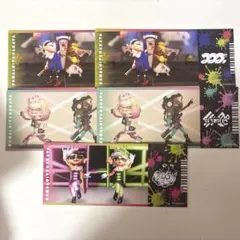 スプラトゥーン3 キャナルシティ博多 限定カード 5枚セット