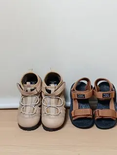 penfieldキッズサンダル19cm＆ORTRキッズサンダル16cm2足セット