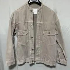 IENA ピンクベージュGジャン サイズ0