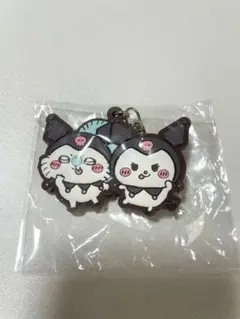 ちいかわ モモンガ サンリオクロミ コラボ キーホルダー ラバーチャーム