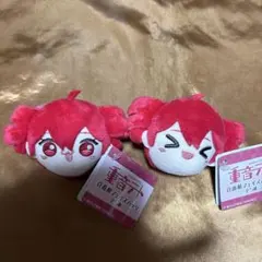 重音テト 百面相 フェイスバッジ 2セット