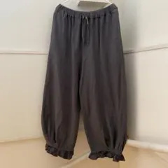 【美品】nest Robe upcyclelino 天竺タックヘムパンツのサムネイル