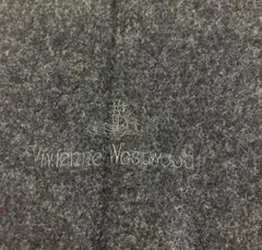 vivienne westwood　ヴィヴィアン　大判マフラー　黒ダークグレー