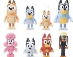 ブルーイ ミニフィギュア　8体セット