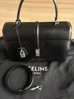 希少 美品 CELINE 23AW 16(セーズ) バケット シアリング バッグ - メルカリ