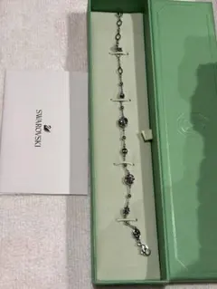 Swarovski シルバーブレスレット