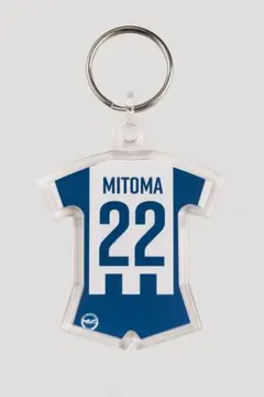 【新品・正規品】ブライトン公式 三笘選手キーホルダー｜25/26シーズンモデル