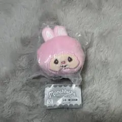 モンチッチ フェイスぬいぐるみ　チムたんピンク　新品　未開封　リボンチャーム付