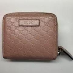 GUCCI 二つ折り財布　ピンクのサムネイル