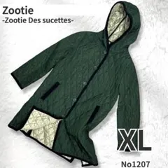 zootie ズーティー キルティングコート フード LL 軽量 中綿 秋冬のサムネイル