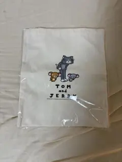 トムとジェリー Happyくじ　イラスト付きトートバッグ