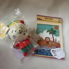 コジコジ ぬいぐるみマスコット BIGステッカー＆フレークシール　フリューくじ