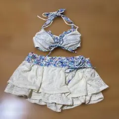 花柄レース セパレート水着 ビキニのサムネイル