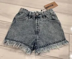 FoKids フリンジデニムショートパンツ 110