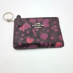 COACH コーチ コインケース 小銭入れ キーリング付 カードケース