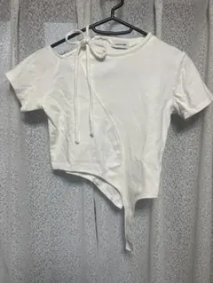 LAGUA GEM NECK STRING ハーフスリーブトップスのサムネイル