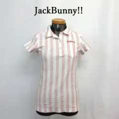 MY3163▲JackBunny!!▲ジャックバニーポロシャツ GOLF刺繍ロゴ