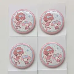Oriensサンリオコラボ【赤城ウェン】デフォルメ缶バッジ - メルカリ