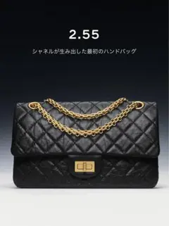 ◆極美品◆CHANELシャネル◆2.55 ラージ ハンドバッグ メティエダールのサムネイル