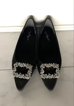 【美品】　フォーマル　セレモニー　パンプス　M