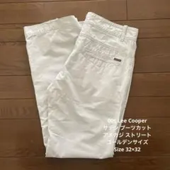 00s Lee Cooper サテン ブーツカット アメカジ ゴールデンサイズ